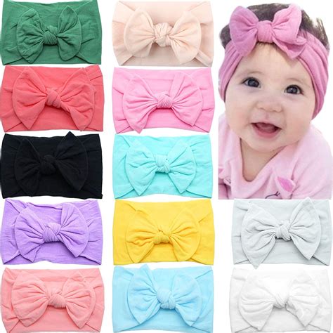 amazon newborn headbands|newborn baby head bows.